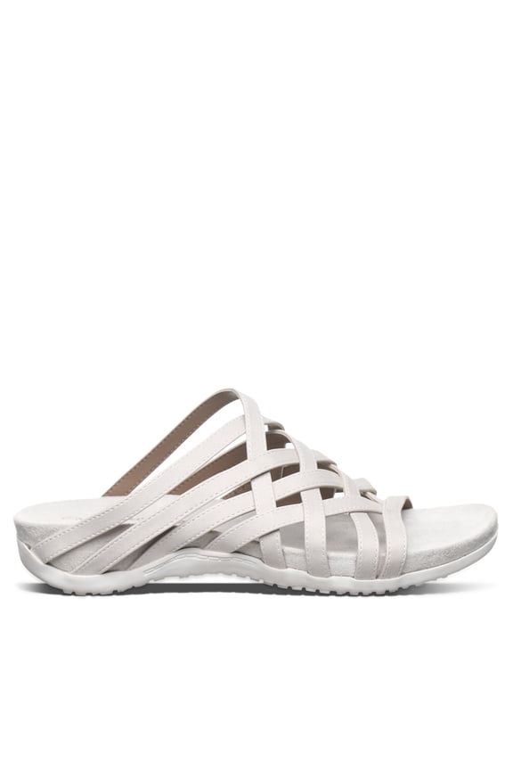 Women's Zinnia White Size 8 | Women's Sandal | Women's Shoe | Comfortable & Lightweight