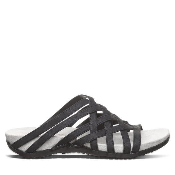 BEARPAW Women's Zinnia Black Size 10 | Women's Sandal | Women's Shoe | Comfortable & Lightweight