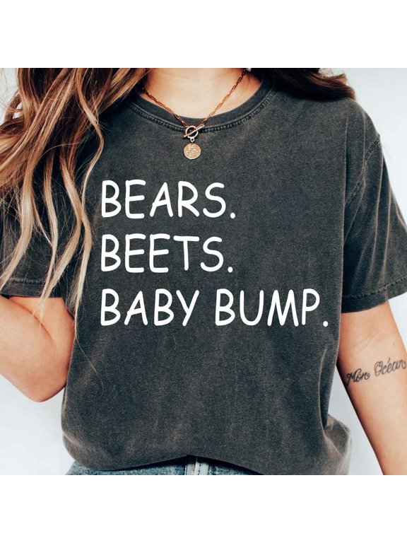 Bears Beets Baby Bump Shirt, Pregnancy Announcement, Baby Shower Gift, The Office, Dwight Schrute, Mommy To Be Shirt, Funny Pregnancy Tee Unisex S-5XL Hot Trending Shirt
