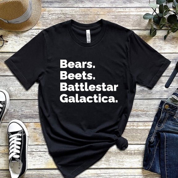 Bears Beets Battlestar Galactica Shirt, Bears Beets Battlestar Galactica Shirt, Bears Beets Battlestar Galactica Tee Tshirt All Size S-5XL