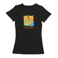 thumbnail image 1 of Bears Hugging Best Buddies Women Black T-Shirt, Female XX-Large, 1 of 4