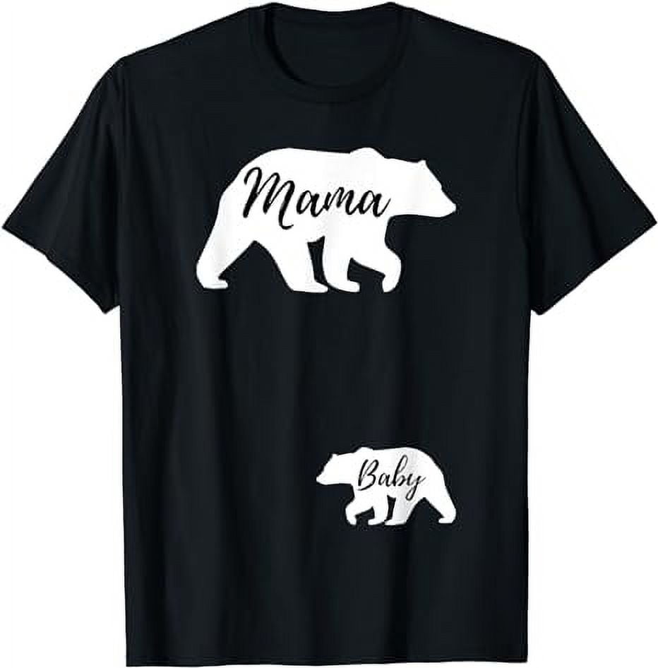 Bears Mother Baby - Funny Pregnancy Announcement & Maternity T-Shirt