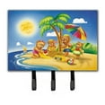 thumbnail image 1 of Bears Playing at the Beach Leash or Key Holder, 1 of 1