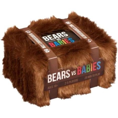 Bears Vs Babies Core Pack Party Game by Exploding Kittens,20Mins Ages 10 and up, 2-5 Players.