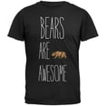 thumbnail image 1 of Bears are Awesome Black T-Shirt, 1 of 1