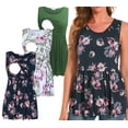 thumbnail image 1 of Bearsland Female Sleeveless Maternity Tank Tops Breastfeeding Nursing Clothes, 1 of 10