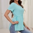 thumbnail image 1 of Bearsland Women's Maternity Shirt Casual Tops Side Split Pullovers Pregnancy Clothes, 1 of 8