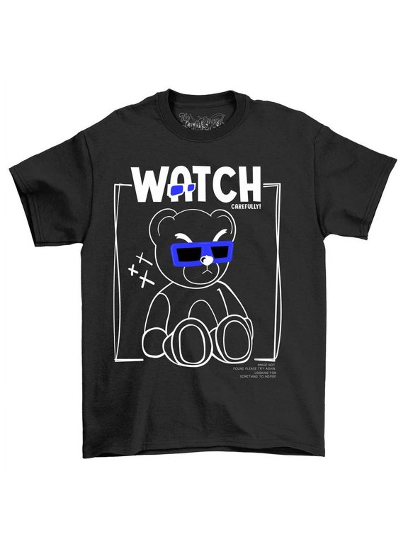 Bearstreet2-50 Teddy Bear Cool Dude T-Shirt - Hilarious Design, Unisex Cotton Unisex S-5XL Hot Trending Shirt, Vintage Birthday Gift