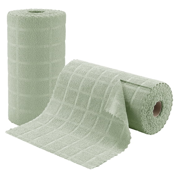 Beartech Microfiber Cleaning Cloth Roll,80 Pack Cleaning Towels,Lint Free Rags Paper Towels & Tear Away Reusable Towels,Washable Shop Rags Car wipe Cloth,Wash Cloths Dish Rags for Car Kitchen Window
