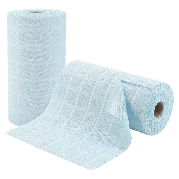 Beartech Microfiber Cleaning Cloth Roll,80 Pack Cleaning Towels,Lint Free Rags Paper Towels & Tear Away Reusable Towels,Washable Shop Rags Car wipe Cloth,Wash Cloths Dish Rags for Car Kitchen Window
