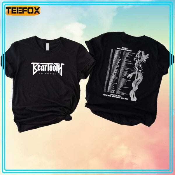 Beartooth North American Tour 2024 ShortSleeve TShirt