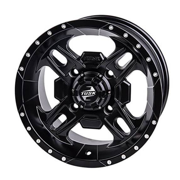 Beartooth Wheel 12x7 5.0 + 2.0 Matte Black 4/110 Compatible With Yamaha GRIZZLY 700 EPS XT-R 2020