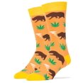 thumbnail image 1 of Oooh Yeah Men's Funny Novelty State Crew Socks, Crazy Cool Fashion Socks, Beary California, 1 of 1