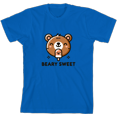 thumbnail image 1 of Beary Sweet Youth Natural Crew Neck Short Sleeve Tee-Medium, 1 of 2