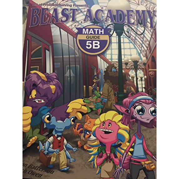 Pre-Owned Beast Academy Math Guide 5B Paperback, English