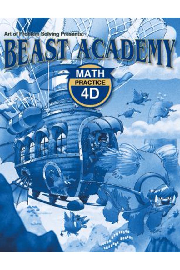 Pre-Owned Beast Academy Math Practice 4D, by Art of Problem Solving (Paperback), MATHEMATICS / General, English