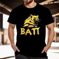 thumbnail image 1 of Beast CAT Graphic Men's T-shirt New Cotton Tee XS-5XL, 1 of 5