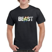 Beast Claw Men T-Shirt, Male XX-Large