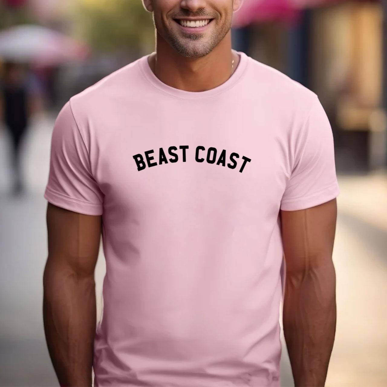 Beast Coast - East Coast T-Shirt - New York Florida Massachusetts ...