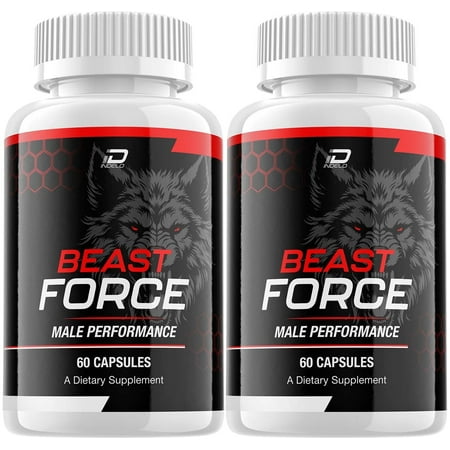 Beast Force for Men Capsules – BeastForce Vitamin Complex Pills, Energy, 120 Capsules