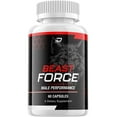 thumbnail image 1 of Beast Force for Men Capsules – BeastForce Vitamin Complex Pills, Energy, 60 Capsules, 1 of 6