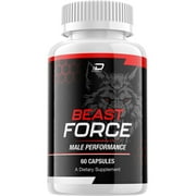 Beast Force for Men Capsules   BeastForce Vitamin Complex Pills, Energy, 60 Capsules
