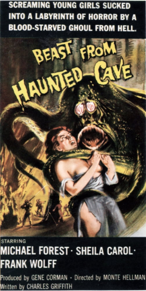 Beast From Haunted Cave Canvas Art - (11 x 17)