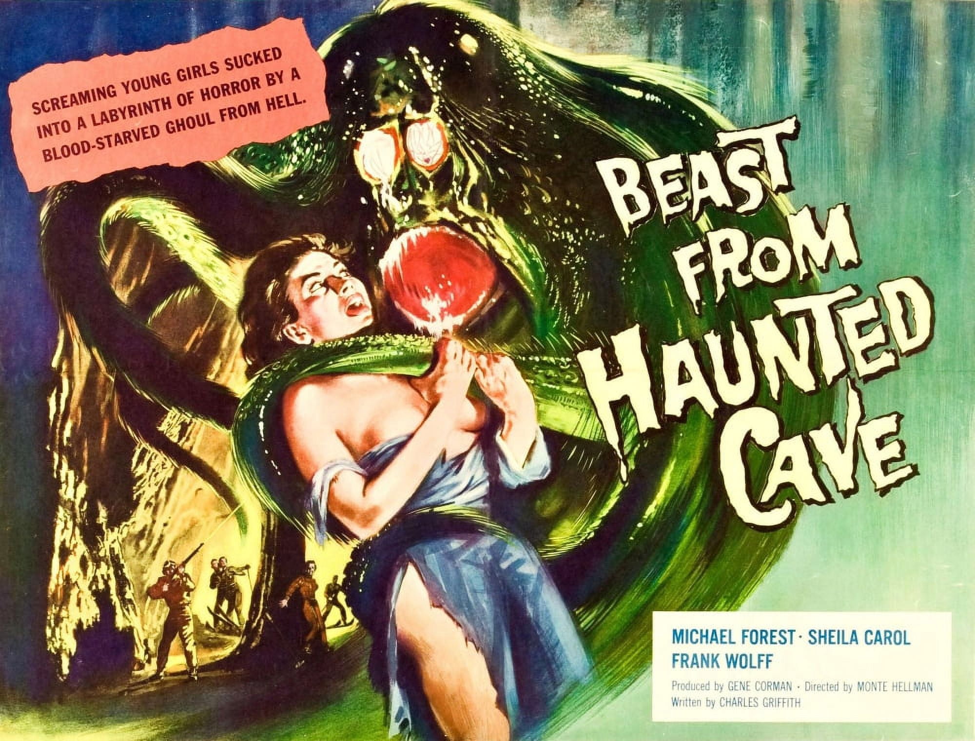 Beast From Haunted Cave Canvas Art - (36 x 24)