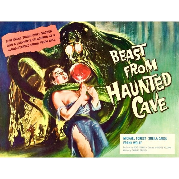 Beast From Haunted Cave Fine Art Print (36 x 24)