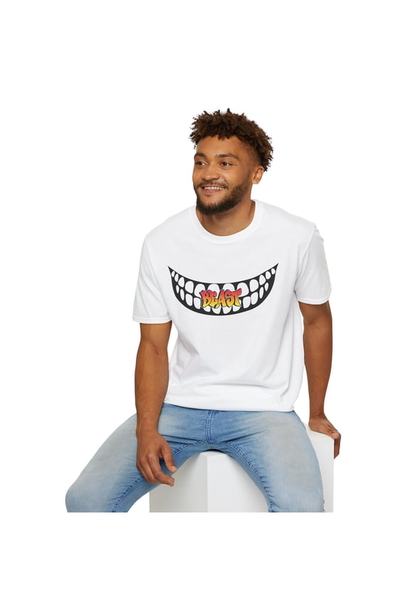 Beast Graphic Unisex Softstyle T-Shirt - Casual Wear, Streetwear, Gifts, gamer