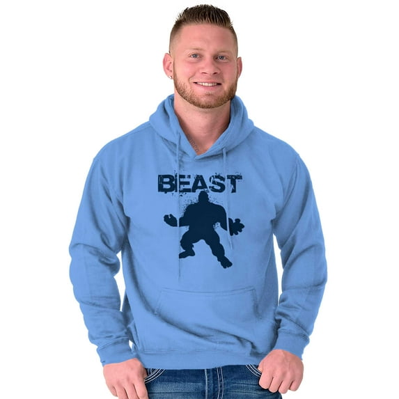 Beast Gym Fitness Meathead Hoodie Hooded Sweatshirt Men Brisco Brands M