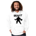 thumbnail image 1 of Beast Gym Fitness Meathead Men's Big & Tall Graphic Hoodie Brisco Brands 3X, 1 of 5