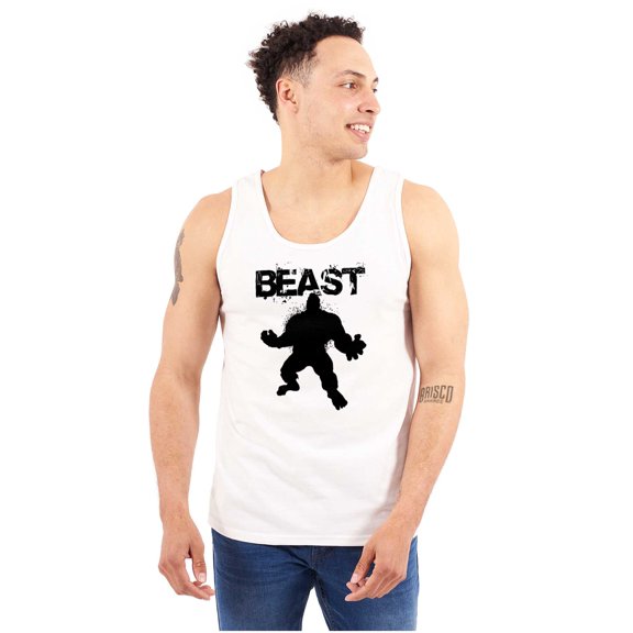 Beast Gym Fitness Meathead Tank Top Sleeveless Tee Men Brisco Brands S