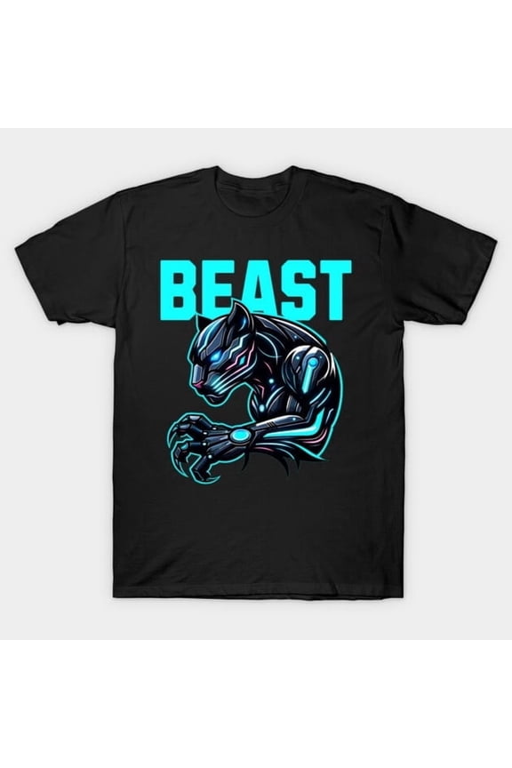 Beast Gym Motivation Funny Workout Graphic, H17670 Unisex T-Shirt, Up to 5XL Available