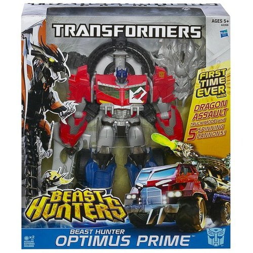 Custom Transformers prime beast hunters optimus