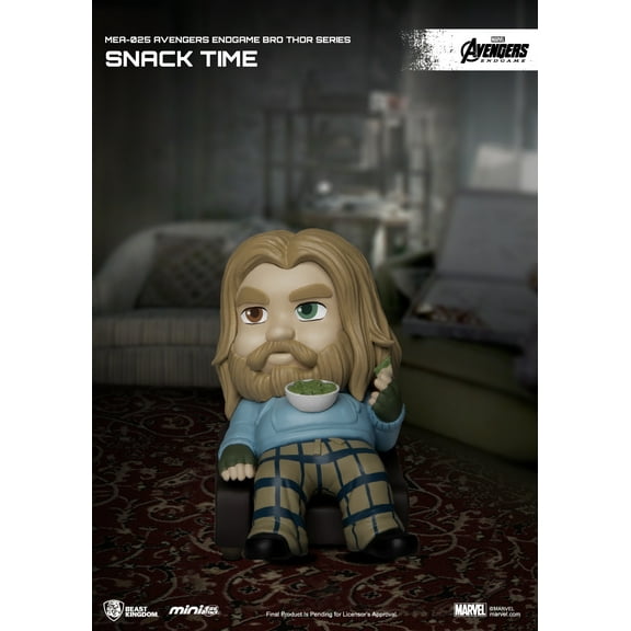 Beast Kingdom MEA-025-2 Avengers Endgame Bro Thor Series - Snack Time Figure