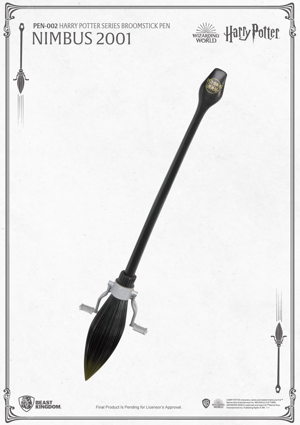 Harry Potter Series Broomstick Pen Nimbus 2000 - Walmart.com