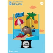 Beast Kingdom - Line Friends DS-106 Diorama Stage Beach 6 Statue