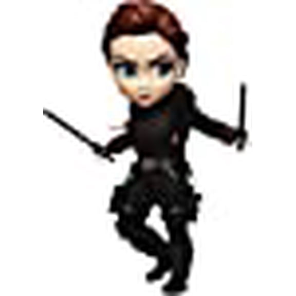 Beast Kingdom Avengers Endgame: Black Widow EAA-082 Egg Attack Action Figure
