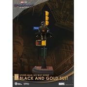 Beast Kingdom Marvel Spider-Man No Way Home Spiderman Black and Gold Suit DS-102 D-Stage Diorama Figure Closed Box