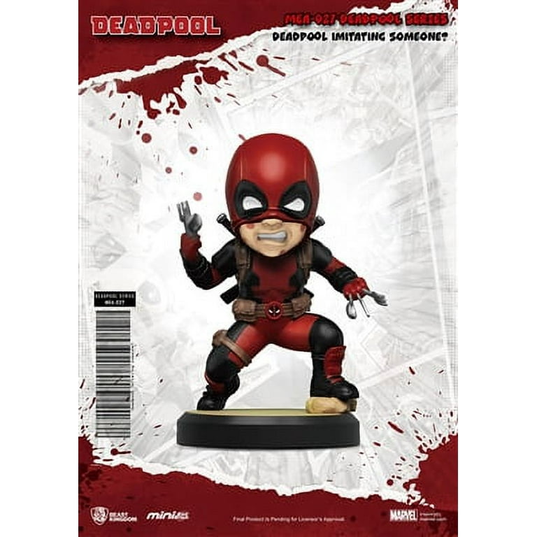 3pcs Marvel Deadpool Action Figure Toys Model Mini Doll Ornaments  Decorations Accessories For Home Car