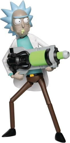 Rick Sanchez Action Figure with Portal Gun and Accessories