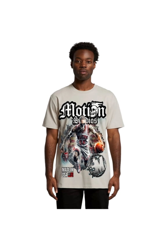 Men Motion-8 Tee (Off White)