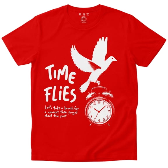 Beast Men Time Fly Tee (Red)