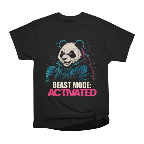 Beast Mode Activated T-Shirt Tee Gift For Him Merch For Her Apparel For Friend1