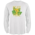 thumbnail image 1 of Beast Mode Cute Lion Cub Mens Long Sleeve T Shirt White LG, 1 of 1
