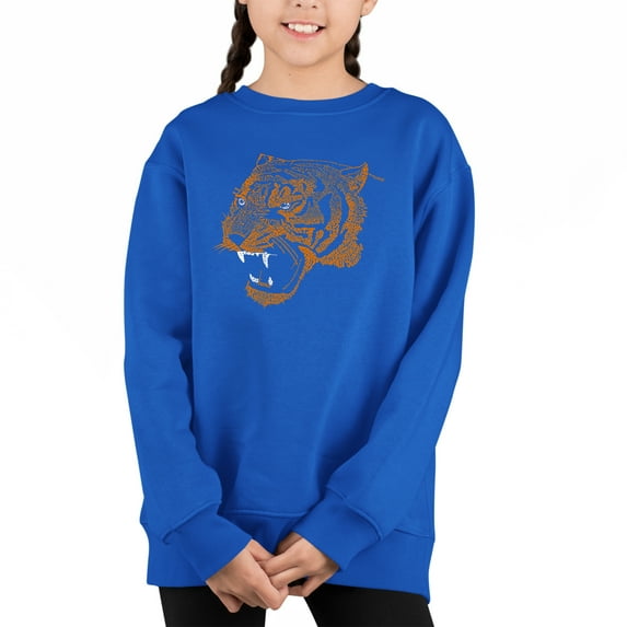 Beast Mode - Girl's Word Art Crewneck Sweatshirt