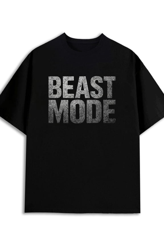 Beast Mode Tee men black Casual Unisex Shirt Printed tshirts Vintage Unisex Shirt Graphic Tee tshirts Classic Unisex Shirt Short Sleeve tshirts