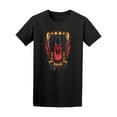 thumbnail image 1 of Beast Mouth Open With Saliva T-Shirt Men -Image by Shutterstock, Male 4X-Large, 1 of 4