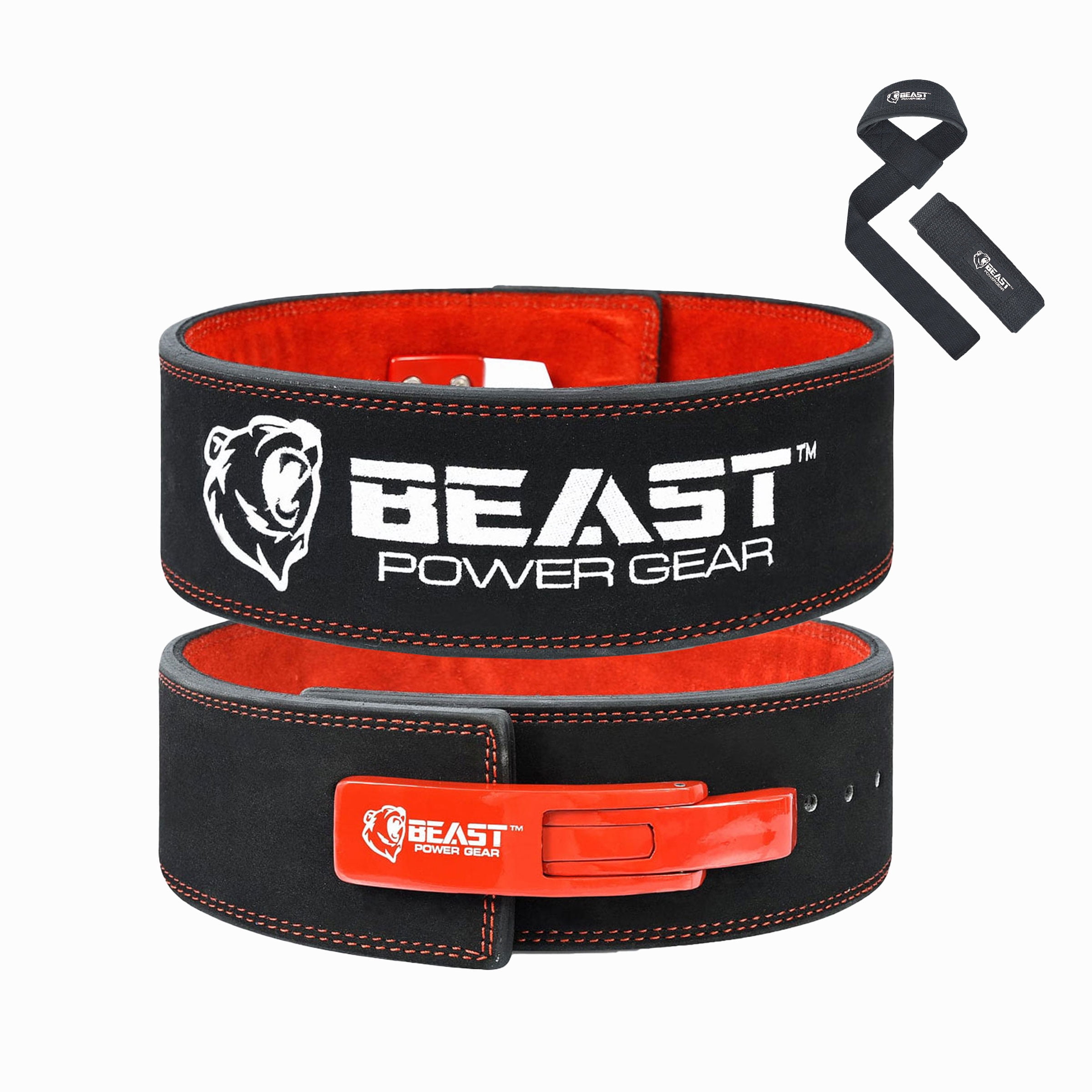 Beast Power Gear Weight Lifting Belt with Free Strap Inches